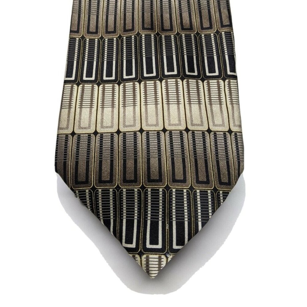Harve Benard by Benard Holtzman Geometric Necktie